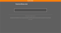 Desktop Screenshot of lessencedeau.com